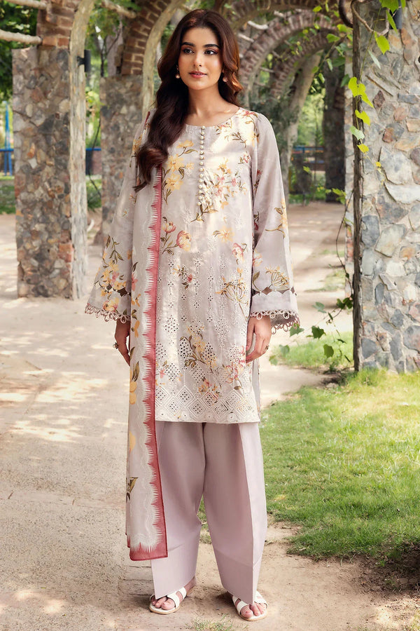 Baad-e-Saba Embroidered 3pc Stitched - 5569
