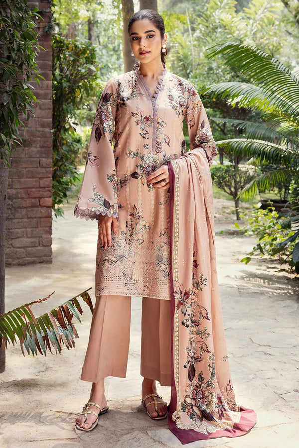 Paikar Embroidered 3pc Stitched - 5573